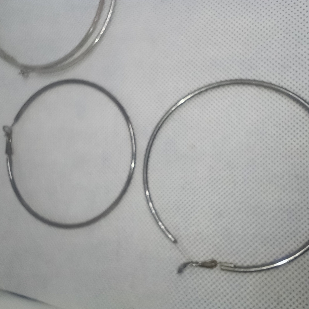 Hoop earrings